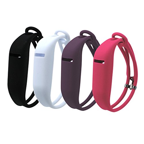 Replacement Thin Straps Wristband For Fitbit Flex Buckle Band Sport Bracelet Prevent Fitbit Flex Tracker Fall Off 4Pcs02