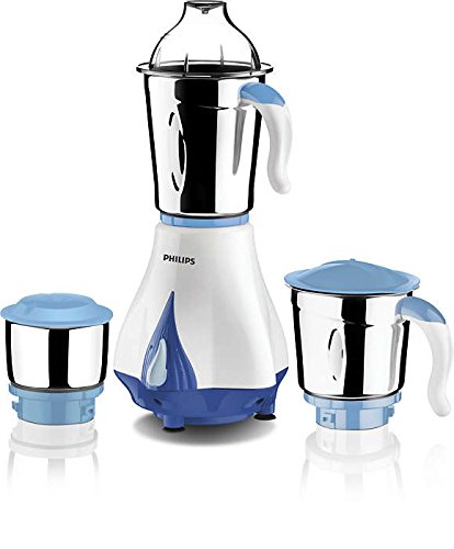 PHILIPS HL7511 Mixer Grinder, 550W, 3 Jars (Blueberry and Bright White) PHILIPS HL7511 Mixer Grinder, 550W, 3 Jars (Blueberry and Bright White)