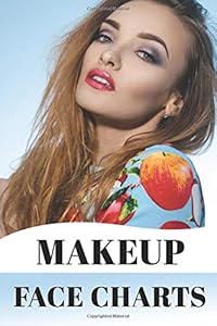 Makeup Face Charts: Face Charts For Professional Makeup Artists Blank Workbook Paper Practice by Test Testt