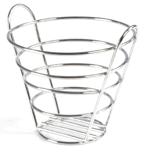 Algopix Similar Product 1 - Displays2go Conical Baskets for Serving