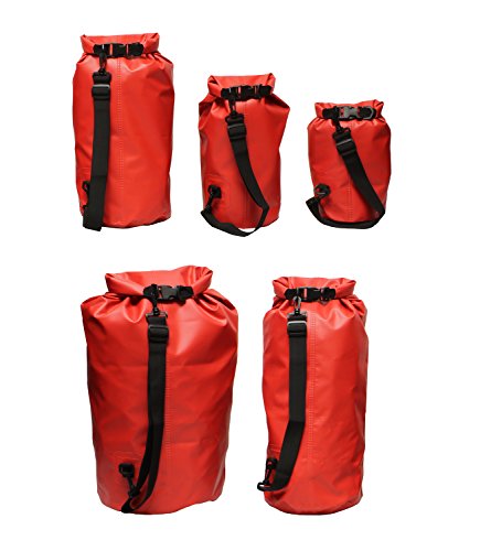 Algopix Similar Product 4 - Waterproof Dry Bag Backpack Red 10L