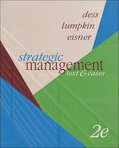 Strategic Management: Text and Cases with OLC with Premium Content Card by Gregory G Dess