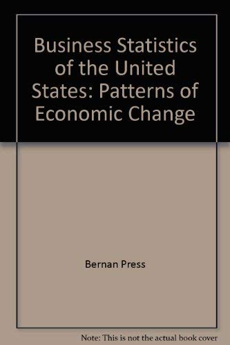 Business Statistics of the United States, 2004 by Cornelia J. Strawser