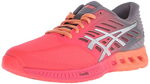 ASICS Women's Fuzex Running Shoe, Diva Pink/White/Carbon, 11 M US