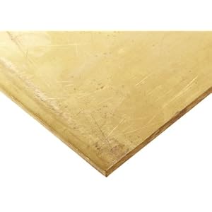 330 Brass Round Rod 1.125" Diameter X 12" Length - H02 Temper Unpolished Mill Finish ASTM B16