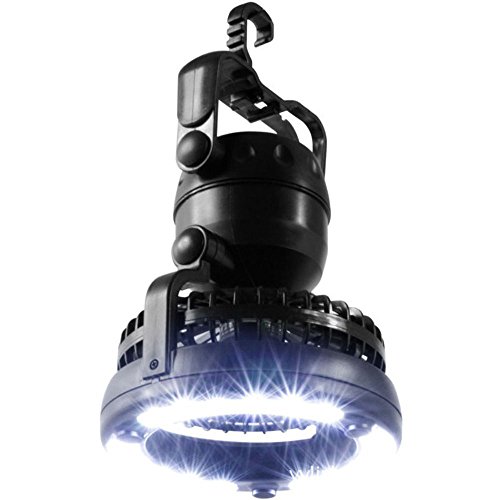 LayOPO Portable LED Camping Lantern Outdoor Camping Combo LED Tent Lantern with Ceiling Fan for Backpacking, Hiking, Fishing, Outdoor Lighting Bug Out Bag Camping Equipment