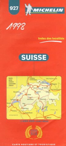 Michelin 1998 Switzerland (Michelin Maps) by Michelin