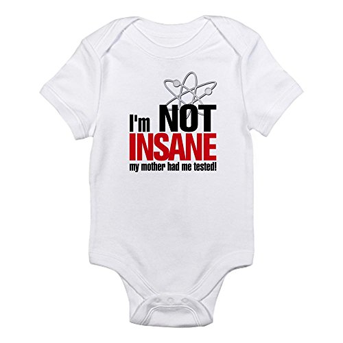 CafePress Infant Bodysuit - Big Bang Theory INSANE bl Infant Bodysuit