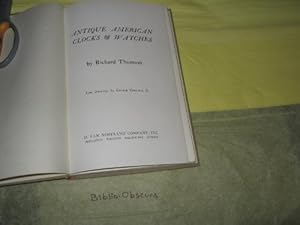 Antique American clocks & watches