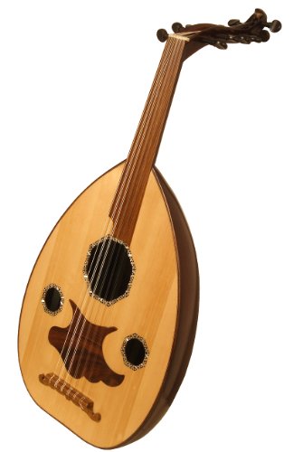 Algopix Similar Product 1 - Mid-East Egyptian Oud Walnut w/ Gig Bag