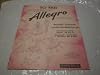 So Far from "Allegro"