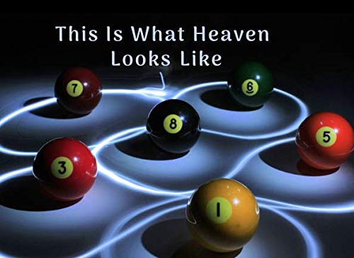 This Is What Heaven Looks Like: Pool Funeral Guest Book Condolence Remembrance Memorial Service Registration, In Memoriam Name and Address, Messages Memories Comments, Loving Memory (In Memory) by Jean Farrow