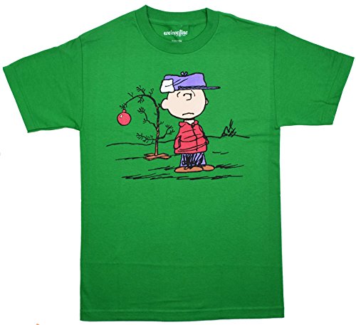 Peanuts Charile Brown Christmas Tree Vigil T-shirt