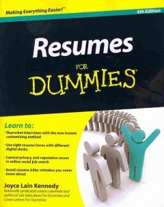 Resumes For Dummies, 6th Edition &amp; Job Search Letters For Dummies Bundle