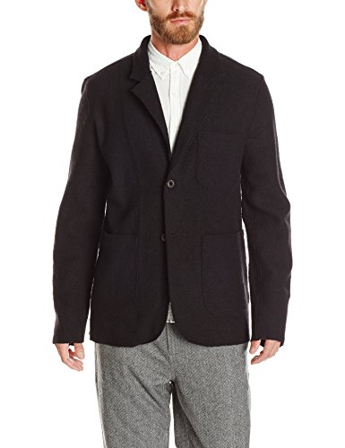 Algopix Similar Product 15 - BLDWN Mens JudeUtility Blazer Black