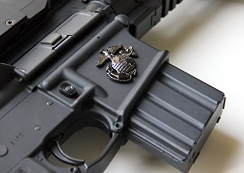Magwell Metal Decal / Sticker - USMC Logo