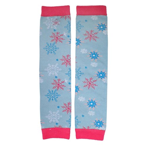 Huggalugs Girls Frozen Crystal Frost Elsa Legwarmers
