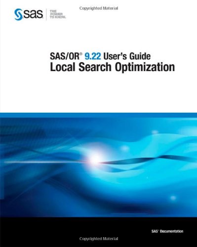 SAS/OR by SAS Institute