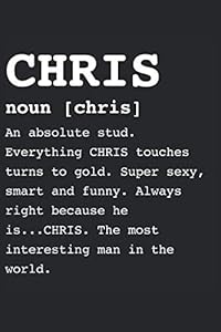 Chris: Chris Planner for 2021 (Christopher Gifts)