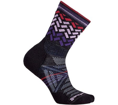 Smartwool Women's PhD Outdoor Light Pattern Mid Crew Socks