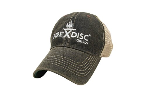 Algopix Similar Product 1 - FireDisc  Black Trucker Hat  Backyard