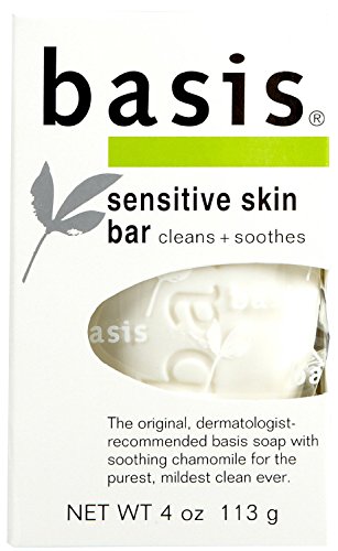 Special pack of 6 BASIS SOAP SENSITIVE SKIN 4 oz