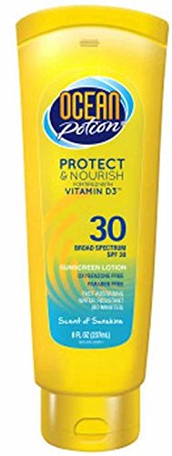 Ocean Potion - Protect & Nourish Broad Spectrum Sunscreen Lotion - SPF 30 - 8 Ounce
