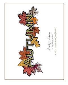 Autumn: Lovely Leisure Coloring Book by Paula Parrish