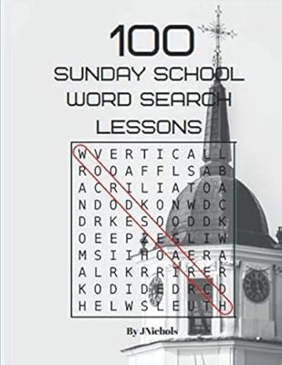 100 Sunday School Word Search Lessons