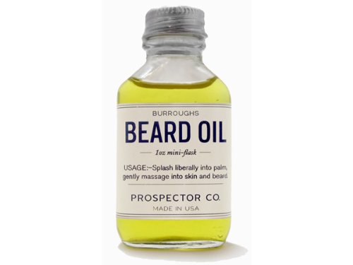 Burroughs - Prospector Co. Beard Oil 1oz Mini Flask