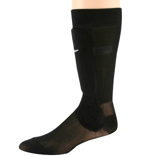 Nike Soccer Black Shin Sock III Socks (Small/Medium)