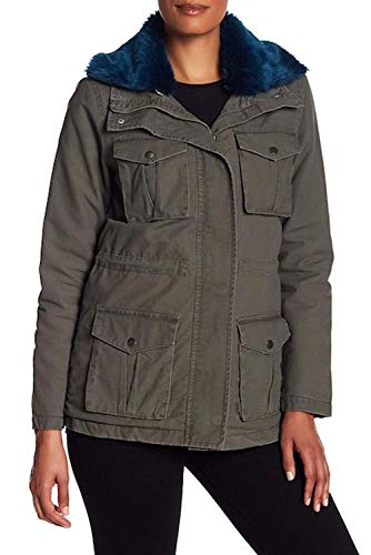 Algopix Similar Product 3 - Rachel Roy FauxFurCollar Utility 