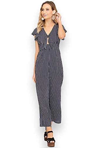 Algopix Similar Product 19 - She  Sky Navy Short Sleeve Striped