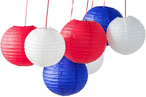 Algopix Similar Product 14 - Bobee Red White and Blue Paper