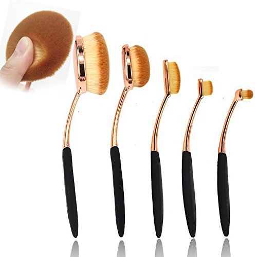 BeautyKate Oval Makeup Brushes