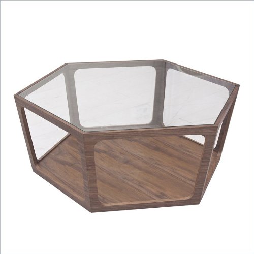 

Abbyson Living Newbury Walnut Coffee Table