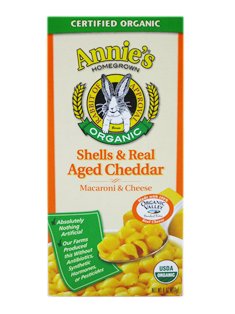 

Anne's Homegrown Organic Shells & Real Aged Cheddar Macaroni & Cheese (1 x 6 OZ)