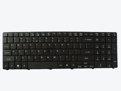 LotFancy New Black keyboard for Acer Aspire AS5336-2281, AS5336-2283, AS5336-2524, AS5336-2613, AS5336-2754, AS5336-2864 Series Laptop / Notebook US Layout