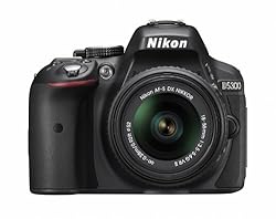 Nikon デジタル一眼レフカメラ D5300 18-55mm VR II レンズキット ブラック 2400万画素 3.2型液晶 D5300LK18-55VR2BK