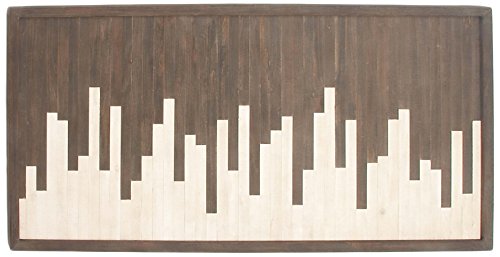 Algopix Similar Product 3 - Benzara Attractive Wood Wall Panel Décor