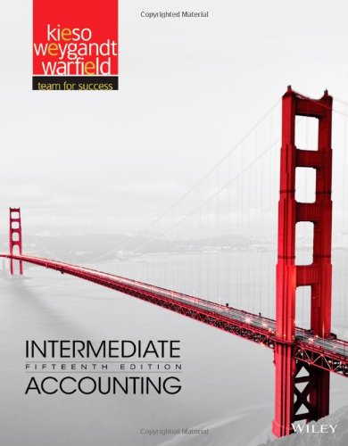 Intermediate Accounting by Donald E. Kieso