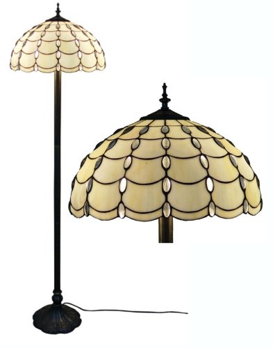 

Amora Lighting AM1044FL16 Tiffany Style Cascade Floor Lamp