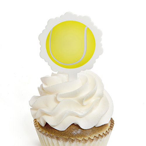 Algopix Similar Product 4 - You Got Served  Tennis  Cupcake Picks