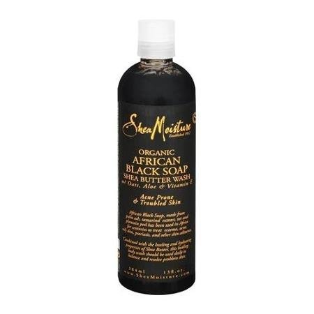 SheaMoisture - Body Wash - African Black Soap - 13 oz WLM