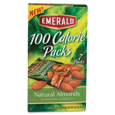 Emerald 100 Calorie Pack All Natural Almonds - 7 pks./box