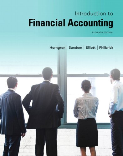 Introduction to Financial Accounting by Charles T. Horngren