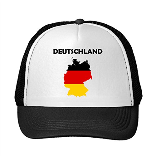 

Germany Deutschland Flag Adjustable Trucker Hat Cap