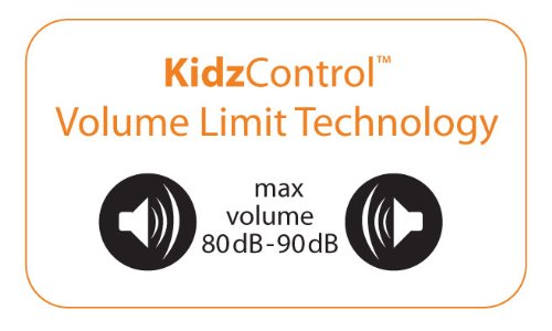 

Kidz Gear Deluxe Headset Headphones with Boom Mic - Blue