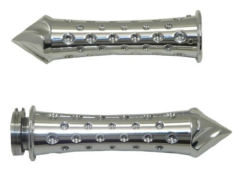 

Yana Shiki A4287P Polished Universal Dimple Design Grip with Pointed Ends