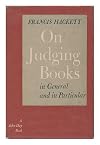 On judging books, in general and in particular